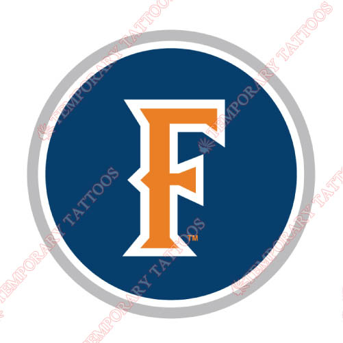 Cal State Fullerton Titans Customize Temporary Tattoos Stickers NO.4068